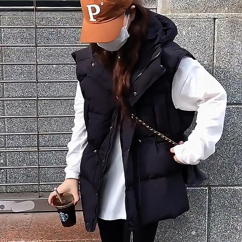 连帽欧货外穿2024年新款羽绒服