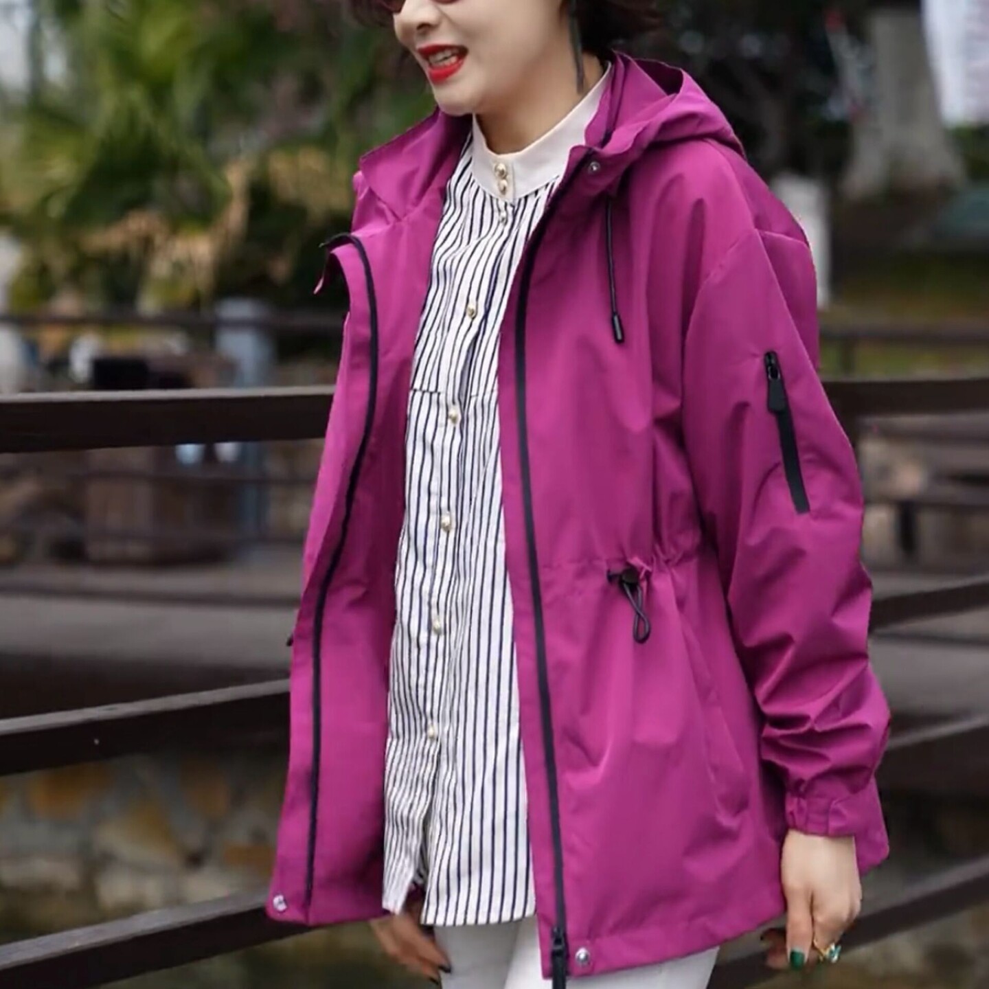 冲锋衣女士2025春秋新款