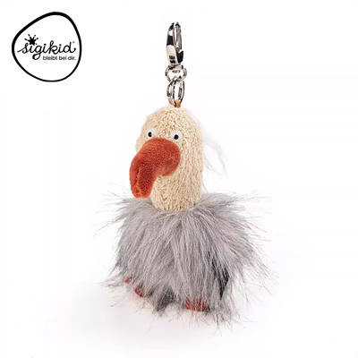 Sigikid德国 搞怪奇异鸟书包背包玩偶挂件丑萌钥匙扣挂偶