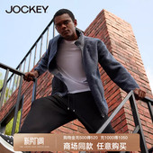 Jockey男士 单品 仿羊羔绒家居服可外穿拉链外套柔软保暖秋冬时尚