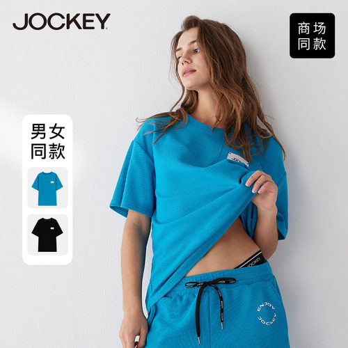 JOCKEY女士短袖华夫格常规
