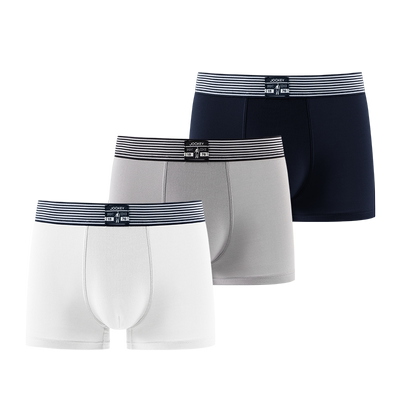 jockey内裤男条装平角纯棉透气