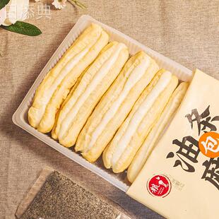 粮觅油条包麻糍6根装糯米油条糍粑早餐半成品 油炸食品小吃早点