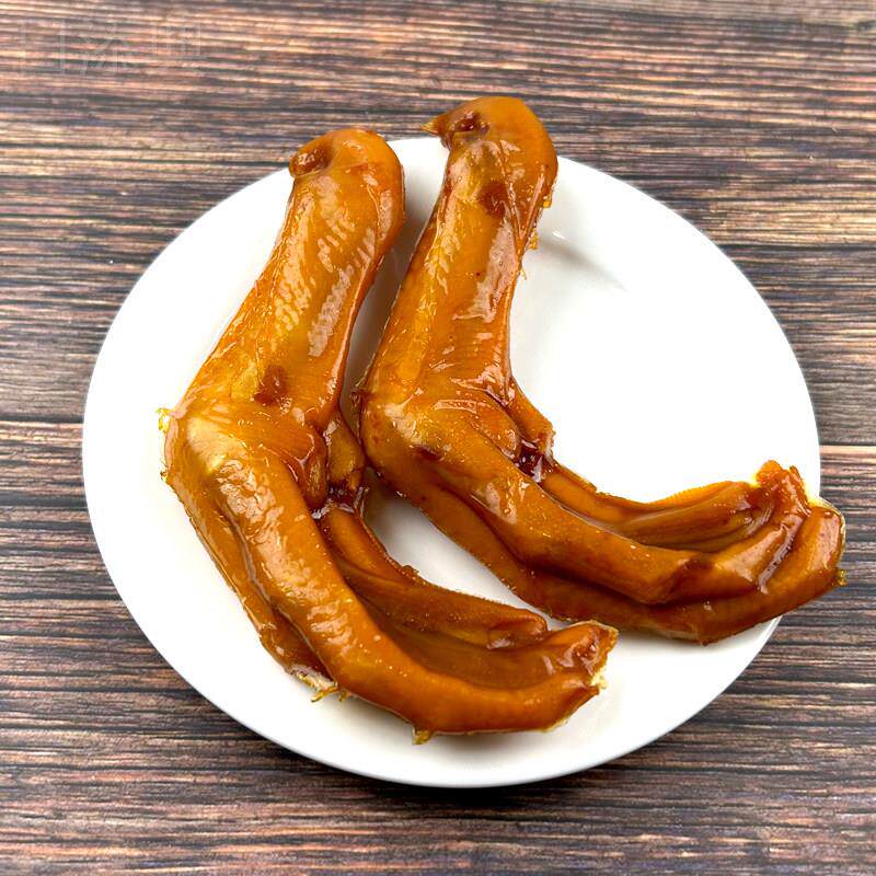 肯爽香辣鸭掌鸭爪卤味鸭脚真空包装整箱熟食休闲零食小吃熟食即食