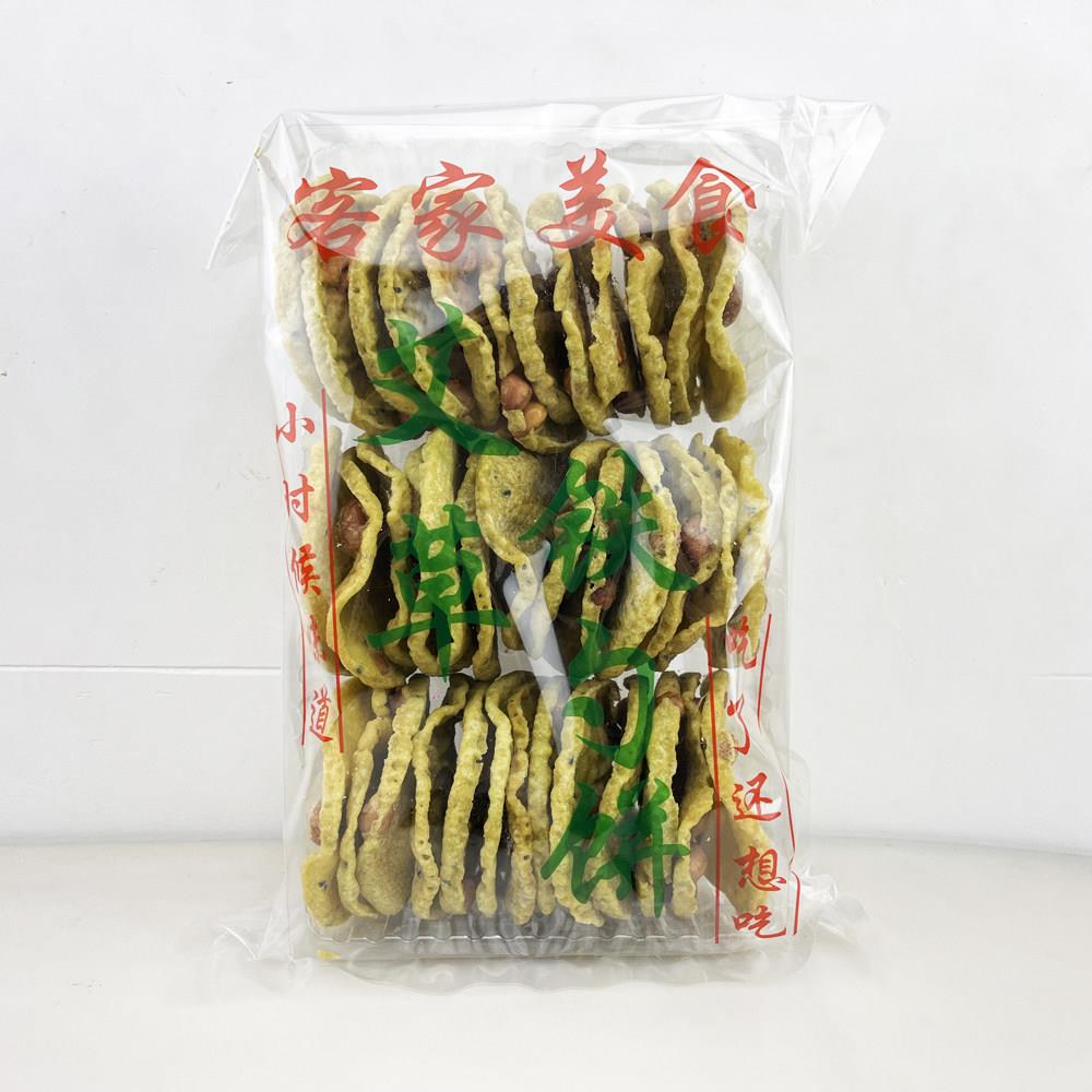 河源特产龙川铁勺饼花生黄豆铁勺喇香脆油炸花生粑饼干零食月亮粑