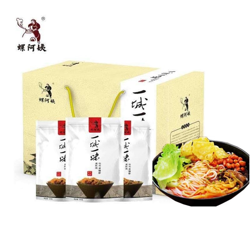 推荐【螺阿姨一城一味螺蛳粉300g3包5包10包】正宗柳州袋装螺狮粉