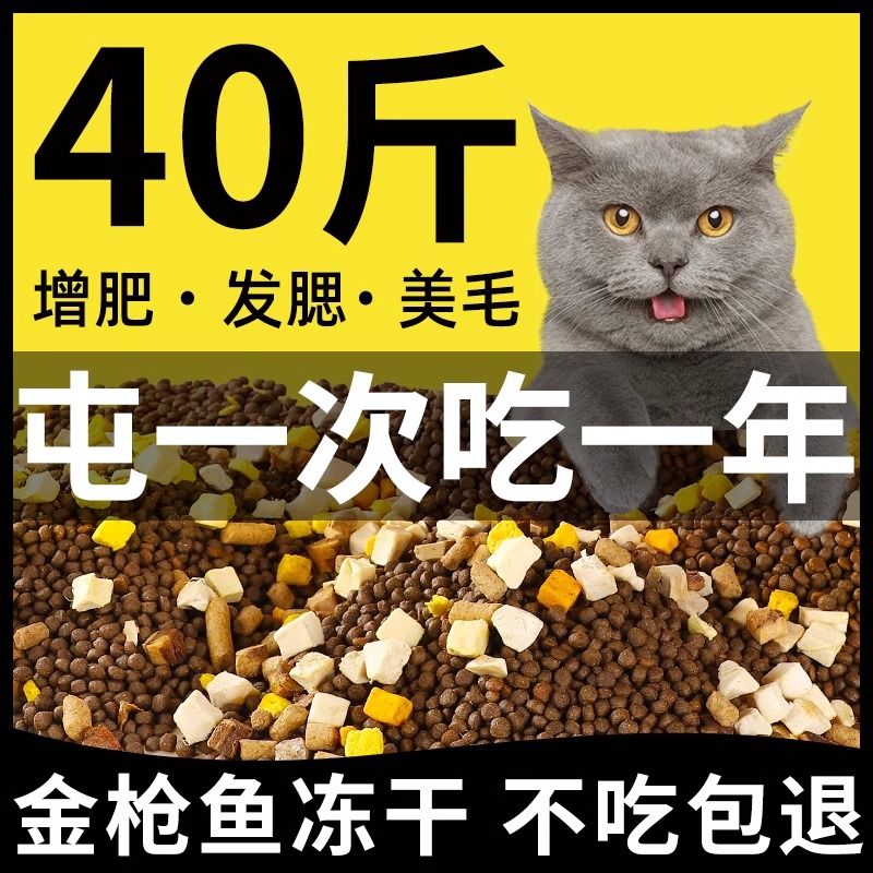 厂家特价无谷猫粮成猫幼猫实惠