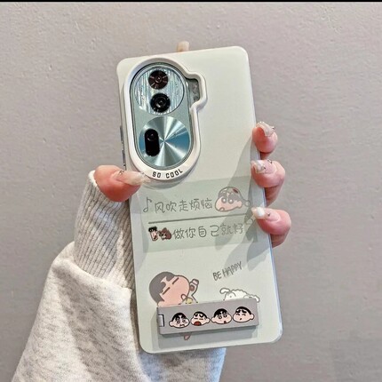 风吹走烦恼OPPORENO15Pro手机壳RENO14/13/12/11/10彩银9pro支架防摔RENO6/5PRO小新findx8s/7ultra套FINDX6
