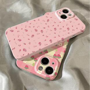 7夏天NEO8硬5SE活力6竞速版 U3X菲林U1X套 6全包Z5新款 Z8X 满屏碎花IQOO12PRO手机壳VIVO防摔11S