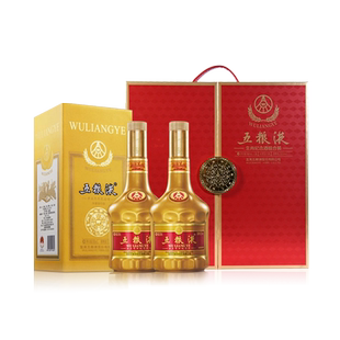 【年货抢购中】五粮液官方辛丑牛年酒礼盒52度500mL*2瓶生肖收藏