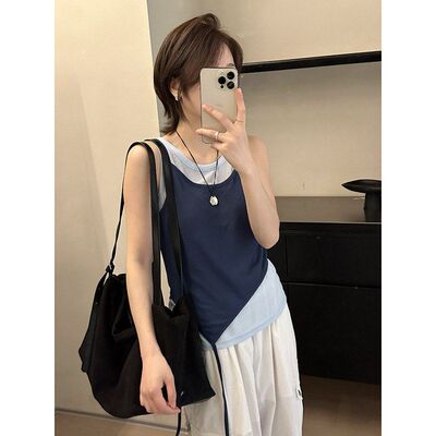 MMCDITION小吊带背心两件套装外