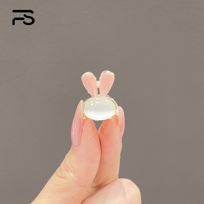 妃晟抓夹合金日韩小兔子发夹