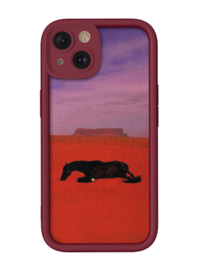 马到成功Phone16苹果14romax华为p70可爱mate60小米15新款11适用oppoA96荣耀90vivoS12阶梯小羊皮手机壳xr/xs