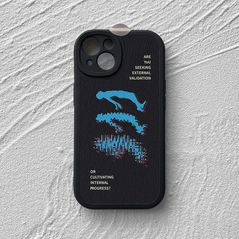 苹果安卓大眼小羊皮个性创意