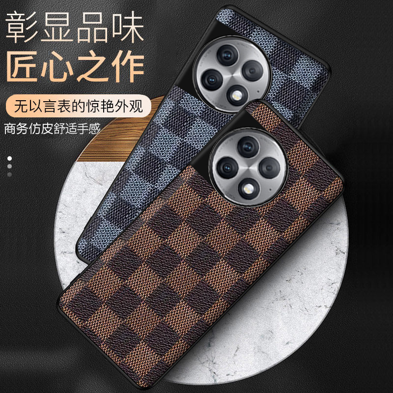 一加ace2pro手机壳皮革防摔