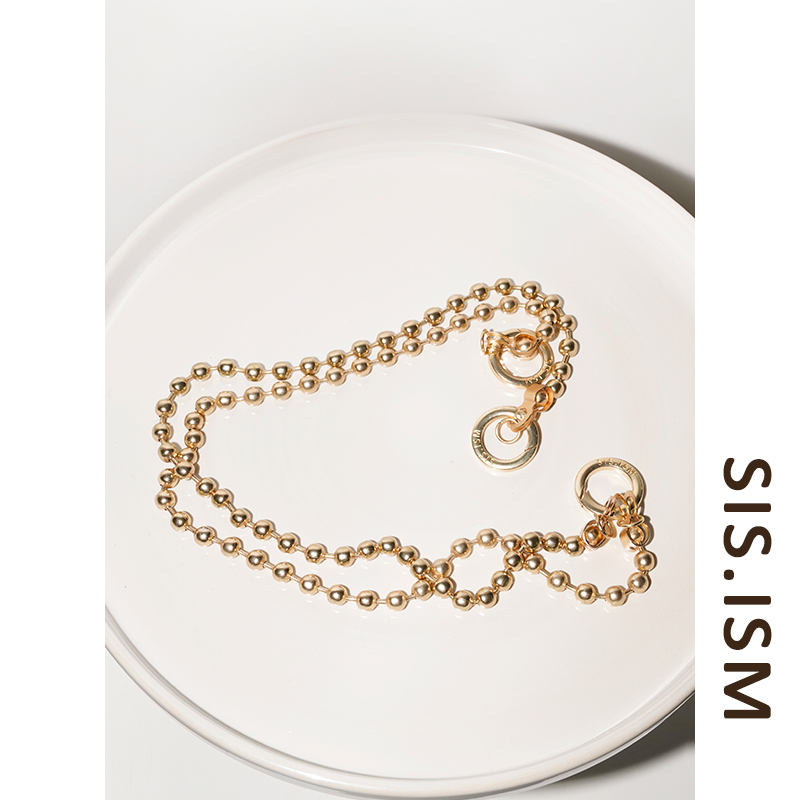 姐妹主义金属珠珠链条