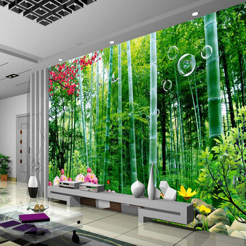 3d壁纸背景墙竹林价格 3d壁纸背景墙竹林图片 星期三
