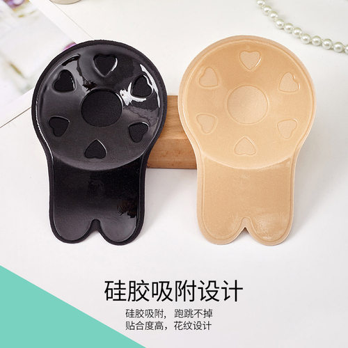 硅胶兔耳朵乳贴防凸上托提拉胸贴女防下垂聚拢隐形文胸薄款乳头贴