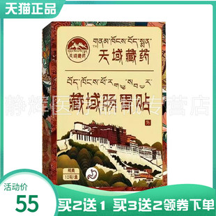 【买2送1/5送5】天域藏药雪域肠胃贴10贴/盒