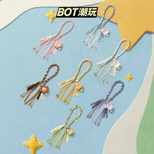 POPMART泡泡玛特PUCKY敲敲系列手机链挂件毕奇卡通潮玩盲盒挂饰