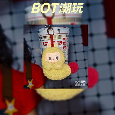 LABUBU搪胶毛绒拉布布怪味便利店