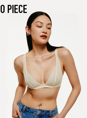 TWOPIECESuperHot钢圈色彩网纱纯欲性感内衣女薄款内衣女文胸