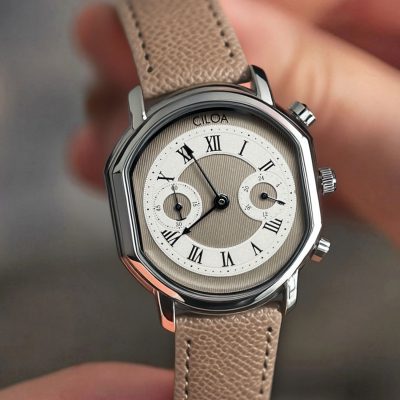 酒桶型机械手表男品牌正品男士虫洞概念氚气男款2025新款男生男表