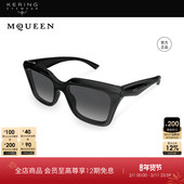 时尚 开云眼镜 McQueen男女同款 潮流方框防晒太阳镜墨镜AM0473SA
