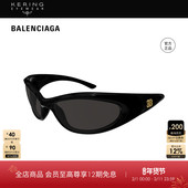 开云眼镜巴黎世家BALENCIAGA男女同款 猫眼防晒墨镜太阳镜BB0384SA