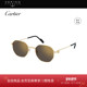 开云眼镜 卡地亚Cartier男女同款 圆形小框墨镜太阳镜CT0500S