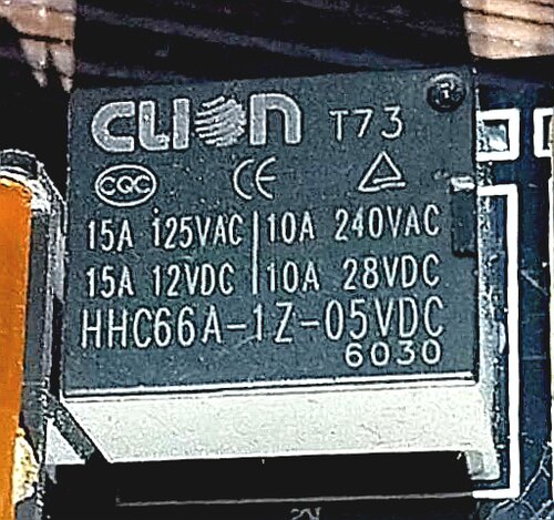 HHC66A-1Z-05VDC 5V5脚 通用款继电器 GH-1C-5L 全新