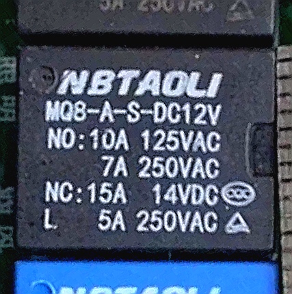 MQ8-A-S-DC12V 12伏 通用款继电器 T78A-DC12V-Y 4脚 全新