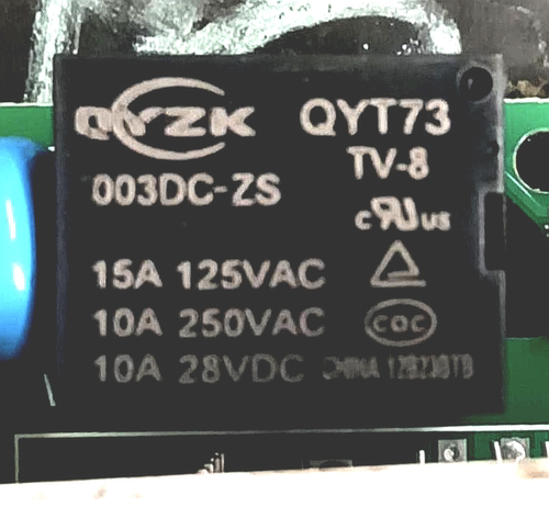 QYT73-003DC-ZS 3V5脚 通用款继电器GK3FF-3VDC 完美匹配使用