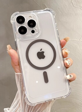 MagSafe磁吸保护套适用于OPPOReno12/13pro手机壳reno11/10透明reno9pro+四角reno8/7/6防摔5k简约4/3男2z女2