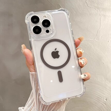 MagSafe磁吸保护套适用于OPPOReno12/13pro手机壳reno11/10透明reno9pro+四角reno8/7/6防摔5k简约4/3男2z女2