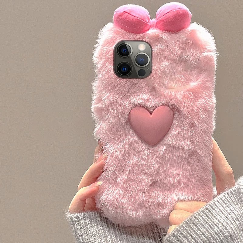 爱心蝴蝶结小米任意多型号手机壳