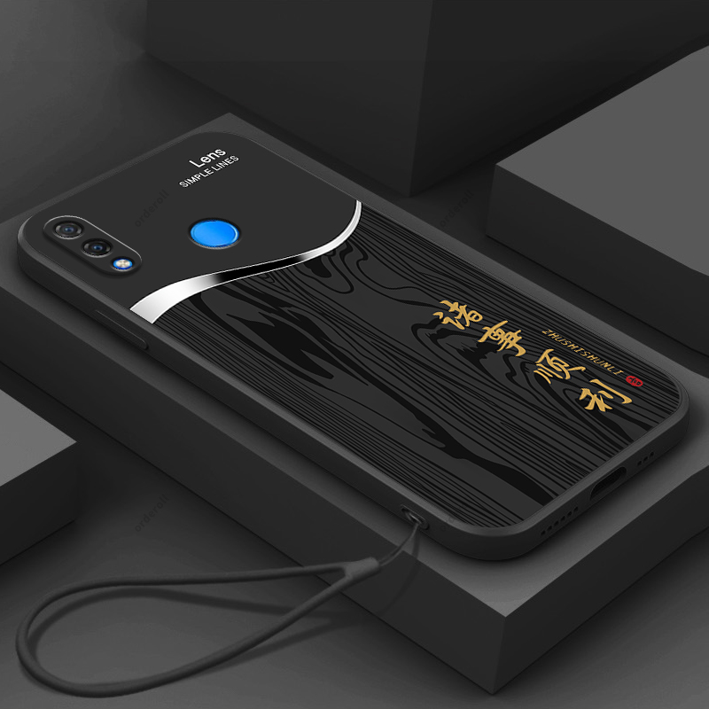高端木纹适用华为nova3i手机壳INE一aloo硅胶novo全包al00nv防摔nove潮nov男nowa钢化膜n0va女note保护套n31