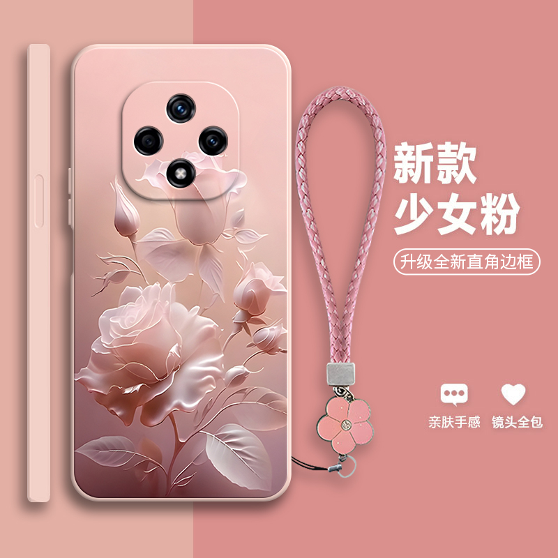 适用华为雷鸟FF1手机壳玫瑰F810磨砂硅胶全包ffalcon防摔tcl保护套5G男女新款外壳简约网红亚克力送钢化膜F1