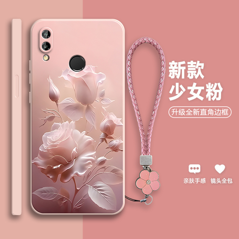沙龙玫瑰适用华为nova3e手机壳ane一al00硅胶novo全包aloo新nv防摔nove网红nov男nowa套n0va女note保护aneal