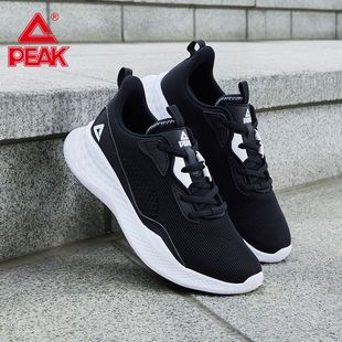 匹克运动鞋女超轻透气跑步鞋网面运动鞋舒适耐磨底休闲鞋轻逸跑鞋