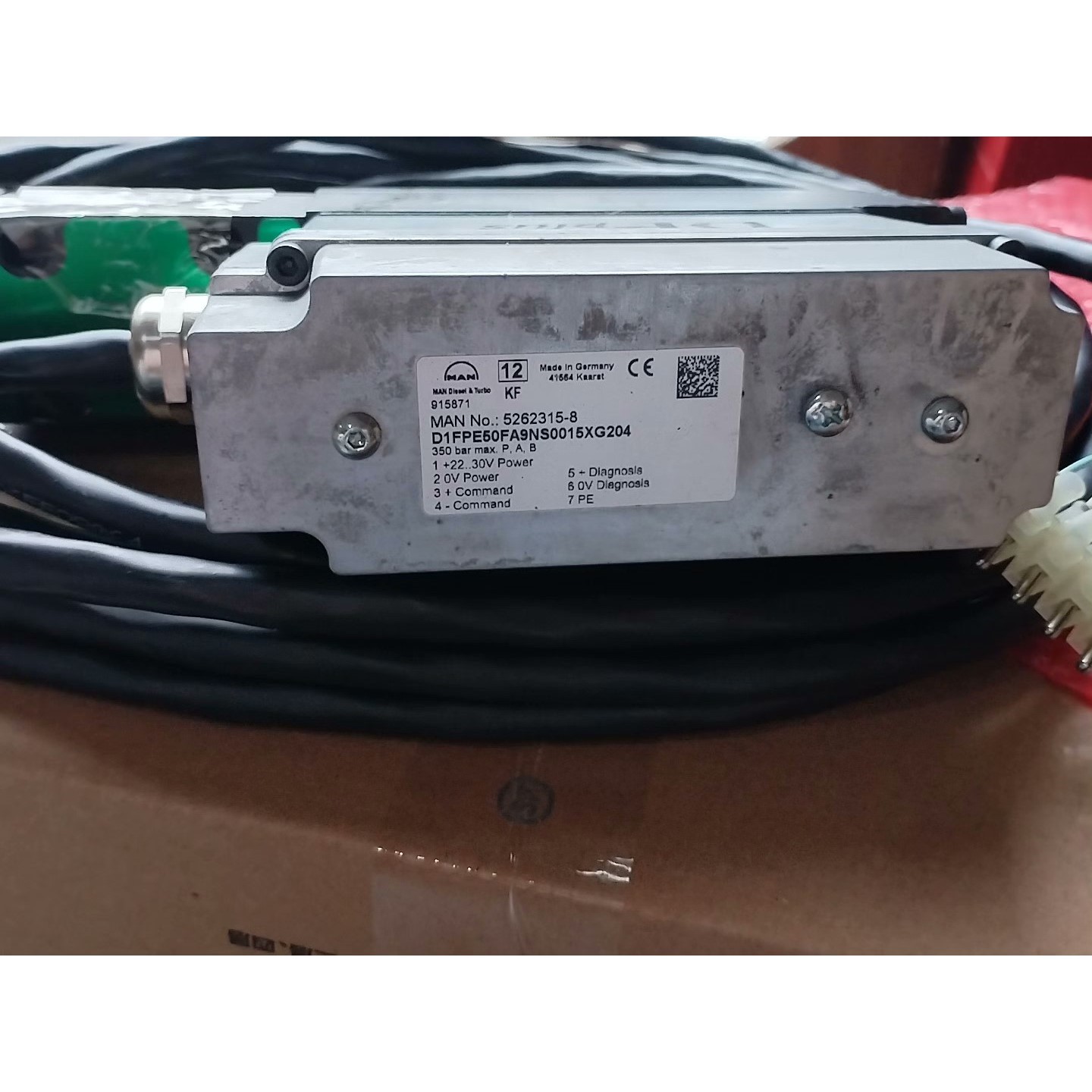 售前询价德国MAN原装DF plus比例阀型号5262315-8