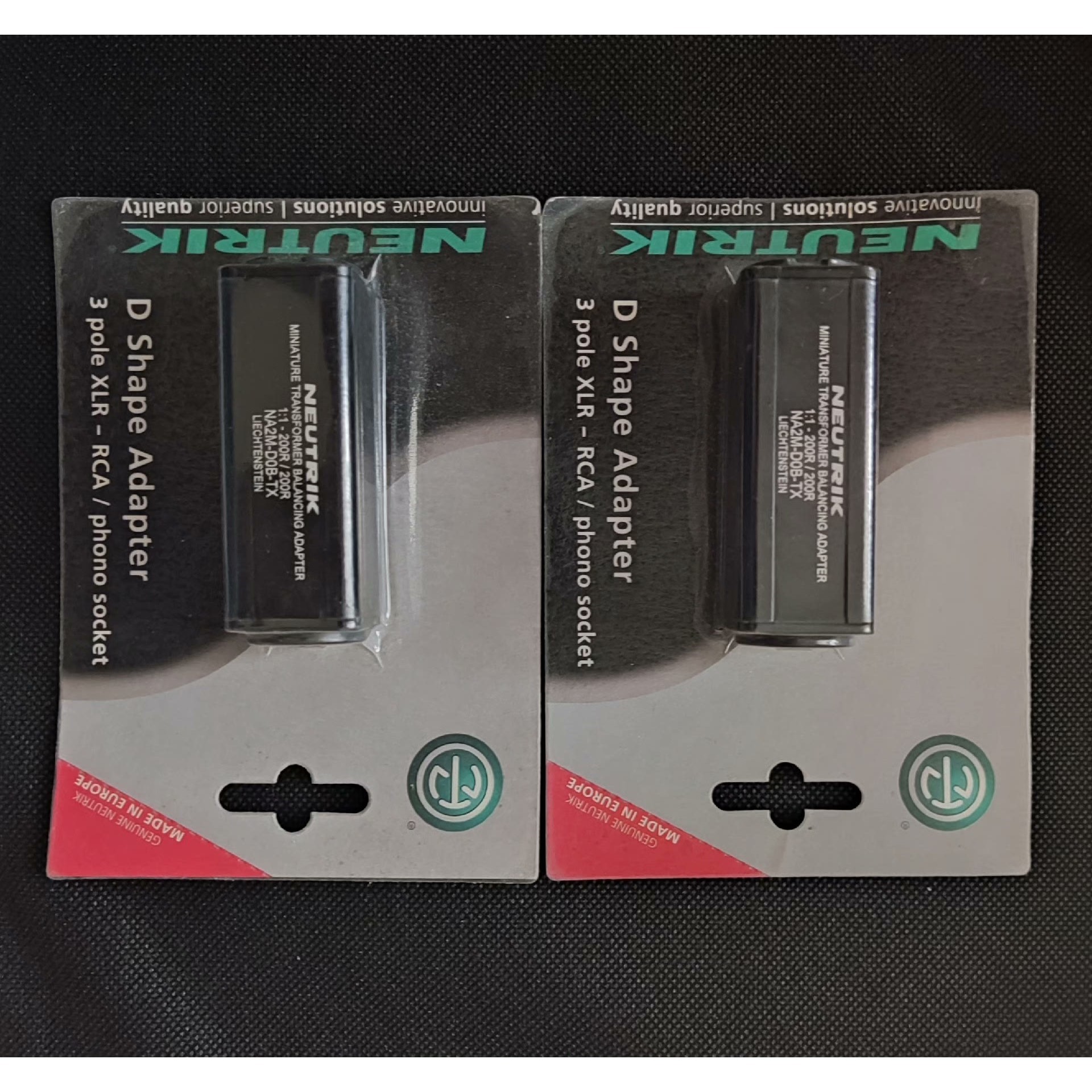 售前询价NEUTRIK音频隔离变压器NA2M-D0B-TX全新议价