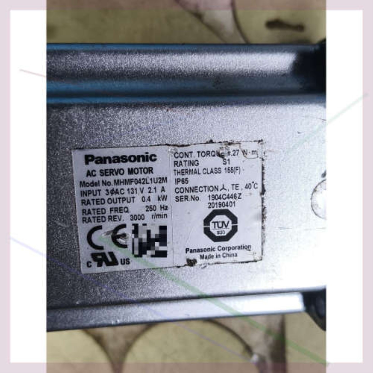 售前询价议价电机MHMF042L1U2M电机400W功率220