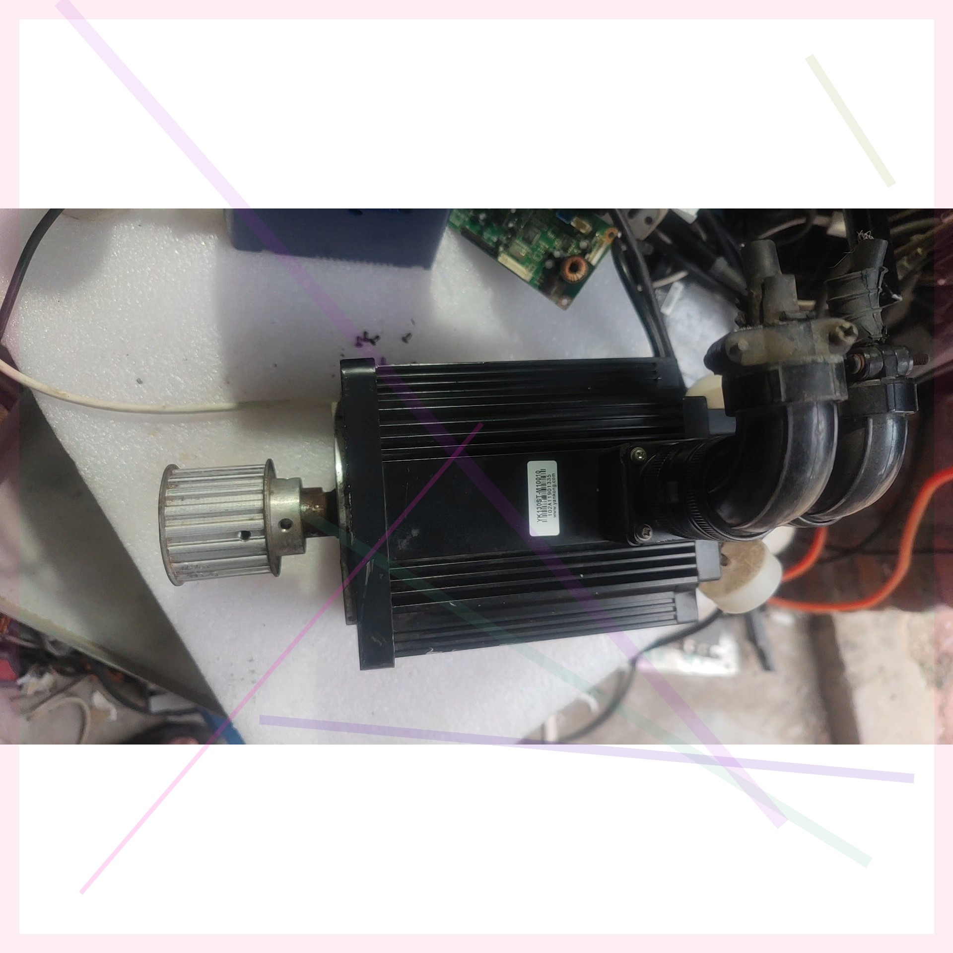 售前询价拆机研控伺服马达YK130ST-M10010