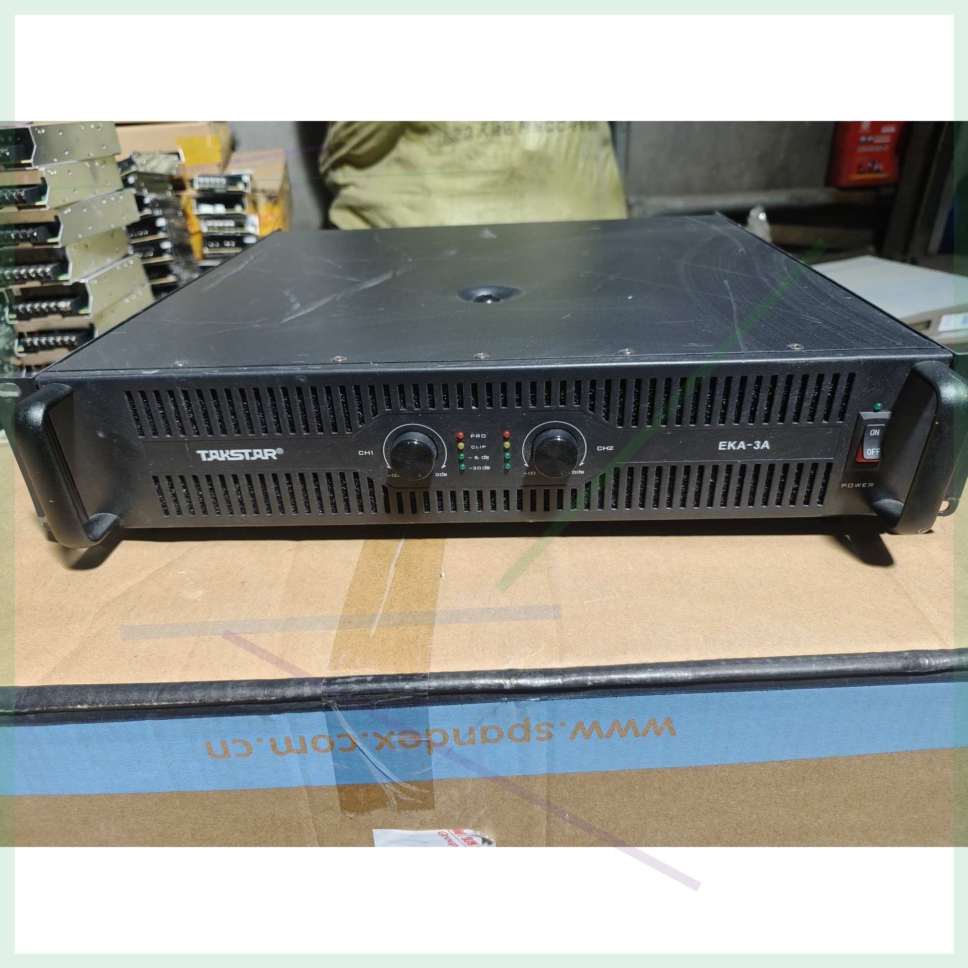 售前询价得胜TAKSTAREKA-3A  300W功率2U功放