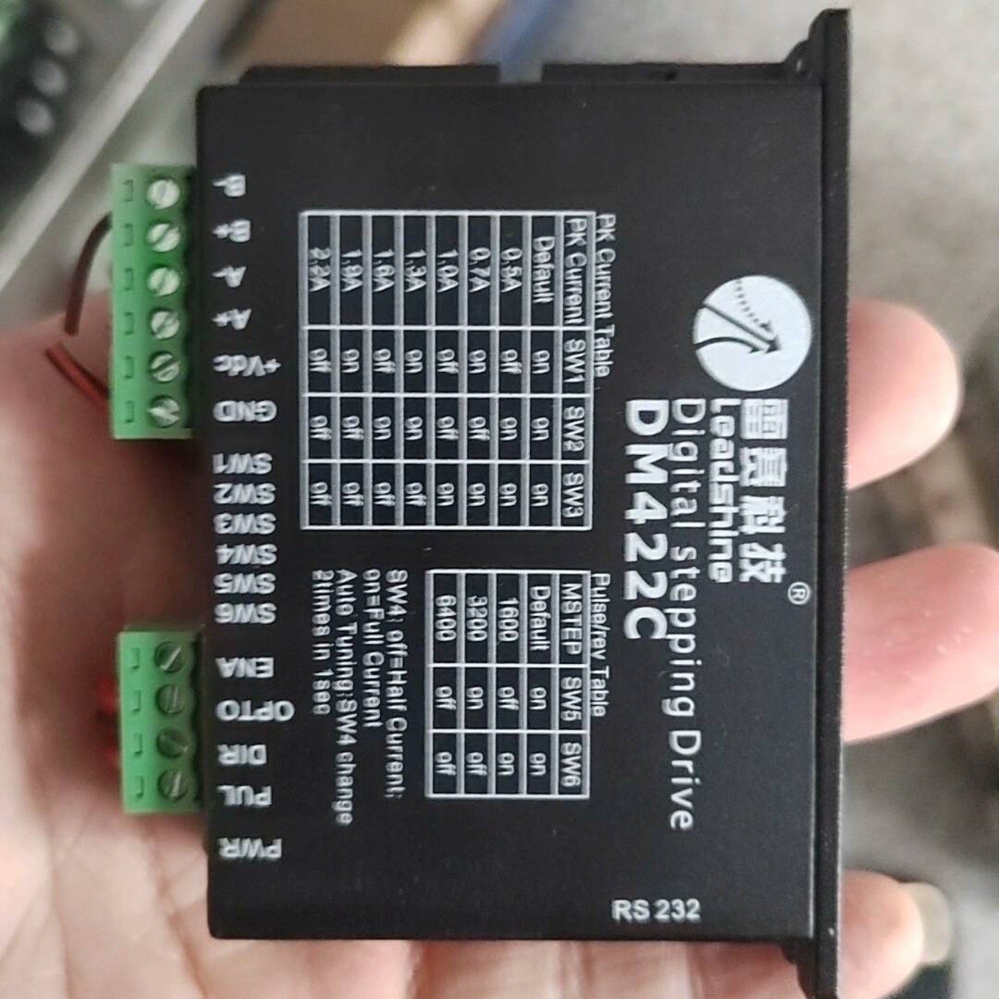 售前询价议价雷赛步进驱动器DM422C功能包正常7