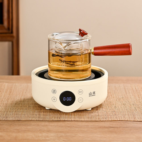 电陶炉蒸煮一体茶壶2025新款不挑壶烧水壶耐高温玻璃煮茶器套装