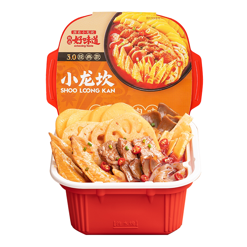 小龙坎牛肉鸡翅418g自热火锅