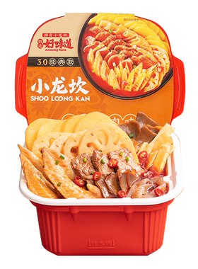 小龙坎牛肉鸡翅418g自热火锅