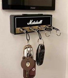 【新家的一百个快递】音响盒入户门钥匙收纳玄关摆件轻奢高级挂架